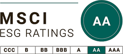 In 2020, Yokogawa received a rating of AA in the MSCI ESG Ratings assessment.